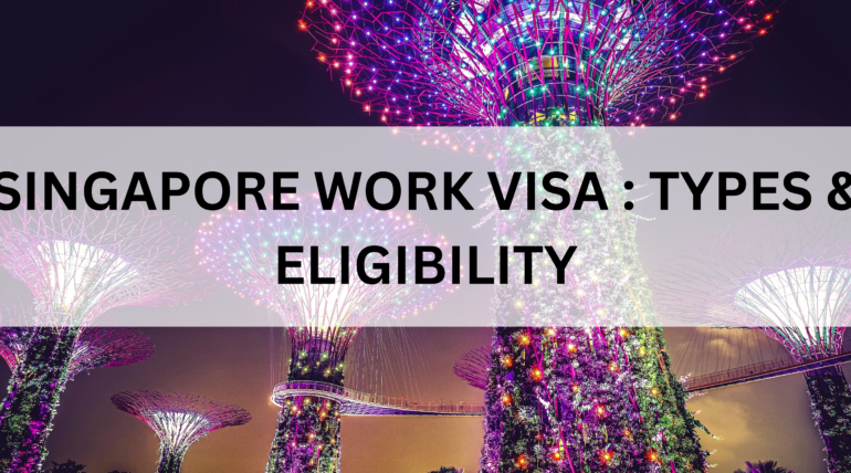 Singapore Work Visa Requirements